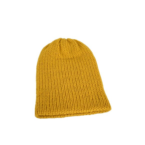 The Classic Beanie Mustard - Picture 2 of 2